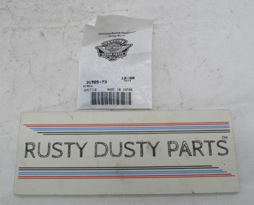 Pack of 10 Harley Davidson Genuine NOS Starter Motor Cover Screws 3158