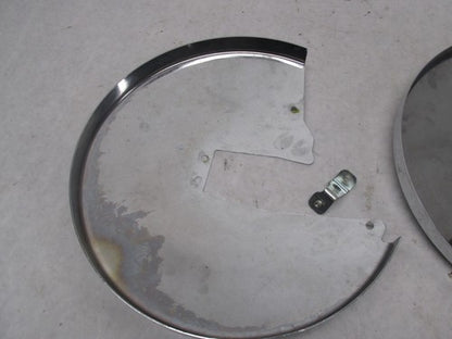 Pair of Harley-Davidson Touring Electra Glide Chrome Rotor Covers 4306