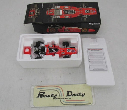 Replicarz 1969 Mario Andretti Brawner Hawk #2 Indy 500 Winner 1:18 Die