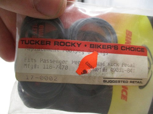 Lot of 10 Harley Davidson Bikers Choice Foot Peg O-Rings 17-0002 49031
