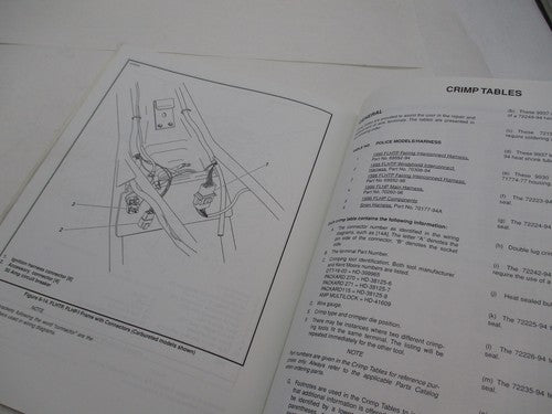 Harley Davidson Official 1996 Police Service Manual Supplement 99483-9