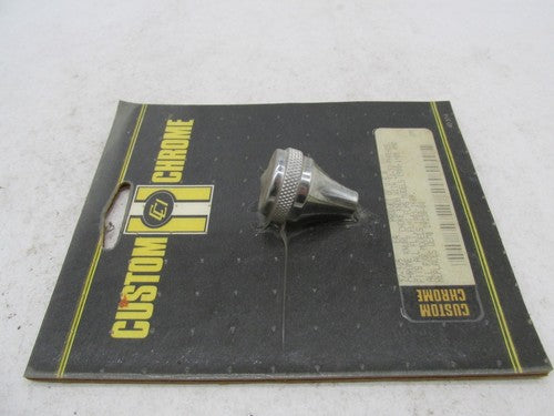 Harley Custom Chrome FLT Knurled Choke Knob with 10-32 Threads 37-305