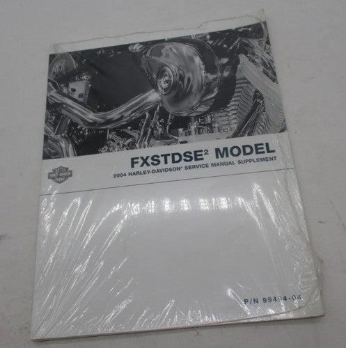 Harley Davidson Official 2004 FXSTDSE2 Service Manual Supplement 99494