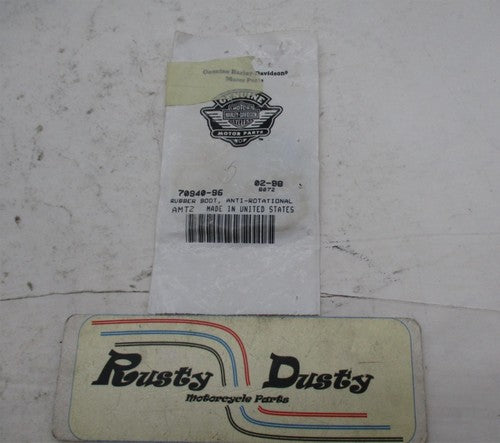 Lot of 3 Harley Davidson Genuine NOS Anti Rotation Rubber Boots 70940-