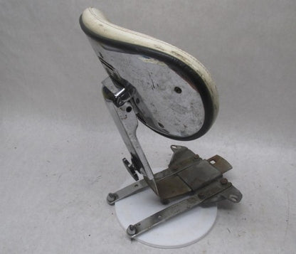 Harley Davidson Shovelhead Panhead White Adjustable Flex-A-Back Flex B