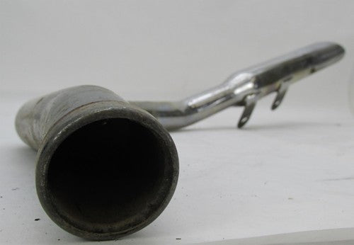 Harley Davidson Rear Cylinder Chrome Slash Cut Exhaust Header & Muffle