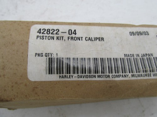 Harley Davidson Genuine NOS Front Caliper Piston Kit 42822-04