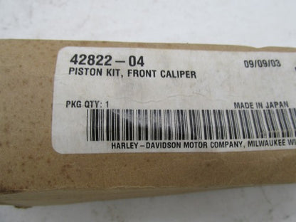 Harley Davidson Genuine NOS Front Caliper Piston Kit 42822-04