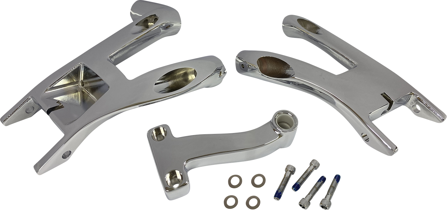 Drag Specialties Rider Floorboard Mount Chrome 1621-1052