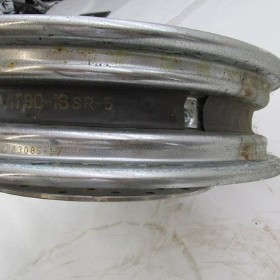 Harley OEM Softail 16x3x3/4" Front Spoke Wheel Single Disc w/ Rotor 43