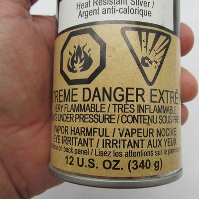 Harley Davidson Genuine NOS Heat Resistant Spray Paint Silver 98660-78