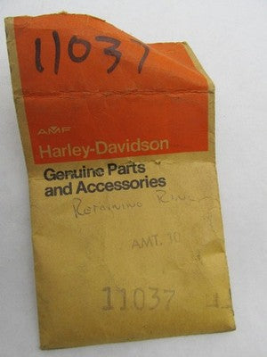 Lot of 18 Harley Davidson Genuine NOS CLutch Rod Retaining Rings 11037