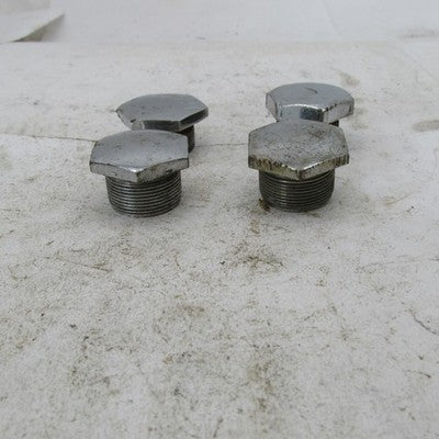 Lot of 4 Vintage Triumph BSA Genuine 26.5mm Fork Tube Caps Original