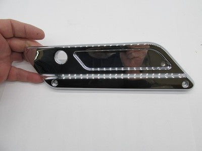 Harley Davidson Genuine NOS NIB Left Hand Face Plate Chrome 90200429