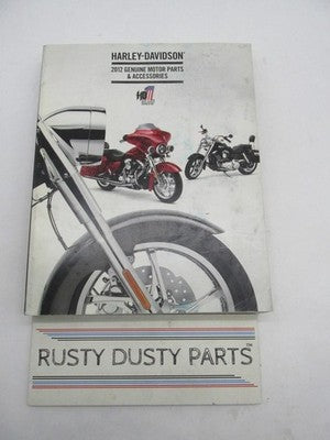Harley Davidson 2012 Genuine Motor Parts and Accessories Catalog Book