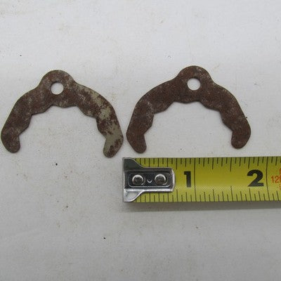 Lot of 2 Genuine Harley-Davidson OEM NOS Rusty Lock Plates 24015-36
