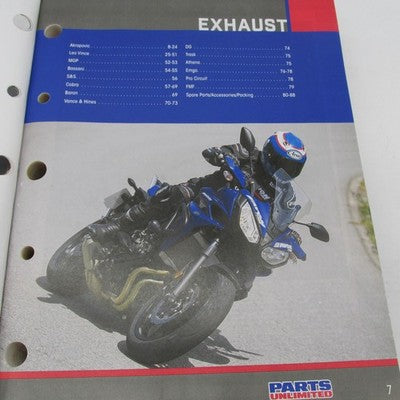 Parts Unlimited 2026 Street Parts Catalog Official Manual 9901-3629