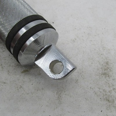 Harley Davidson OEM Single Chrome Billet Footpeg w/ Narrow Band Design