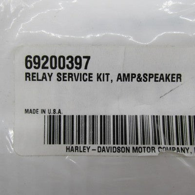 Harley-Davidson OEM NOS Amp & Speaker Relay Service Kit 69200397