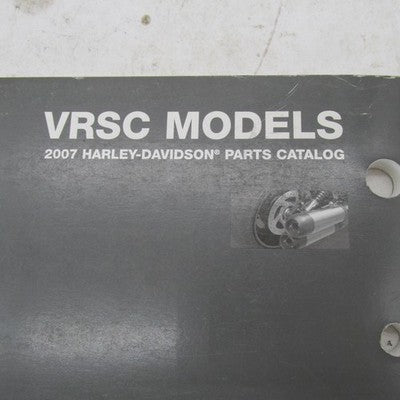 Harley Davidson Genuine 2007 VRSC Models Parts Catalog Factory Manual