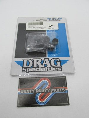 Drag Specialties NOS 6 Pack Black 5/16 in. Allen Head Bolt Covers - 24