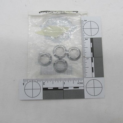 Lot of 4 Harley-Davidson OEM NOS Chrome Cup Washers 90963-95