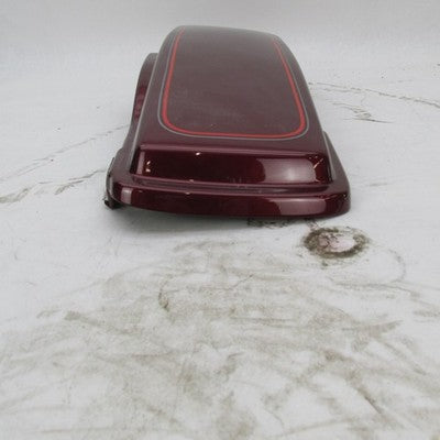 Harley OEM 93-13 Touring RH Saddlebag Lid Wineberry Maroon/Red Stripe