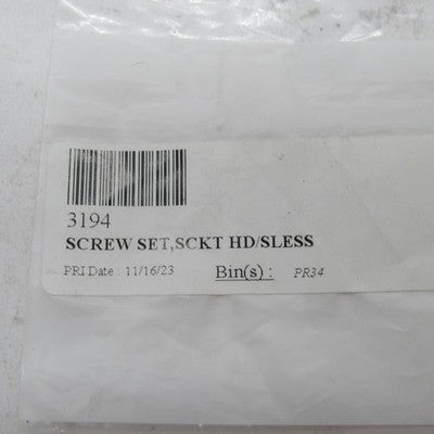 Lot of 7 Harley-Davidson OEM NOS Socket Headless Set Screws 3194