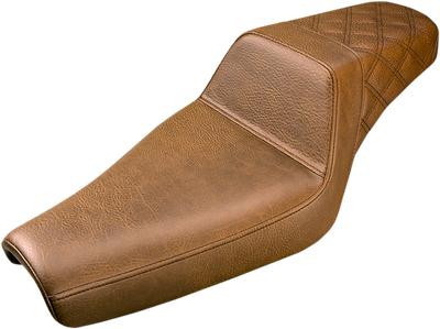 Saddlemen Rear Step-Up LS Seats Brown 807-11.173BR
