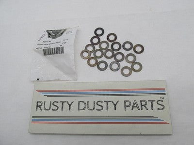 Lot of 16 Harley-Davidson Genuine NOS Spring Spacer Washers 34077-91