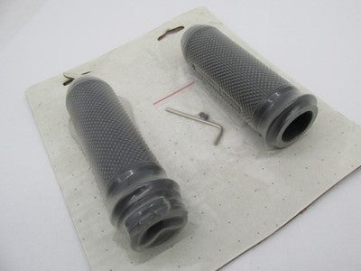 Performance Machine NOS Handlebar Grip Set Black Elite Cable 0063-2027