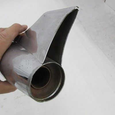 Pair of Harley Davidson OEM Fishtail Exhaust Mufflers FLSTS 65655-00 &