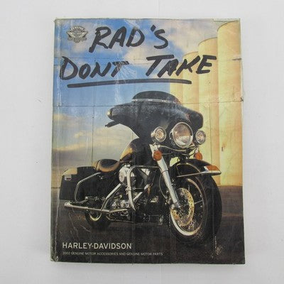 Harley-Davidson 2002 Genuine Motor Accessories and Motor Parts Catalog
