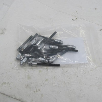 Lot of 20 Harley Davidson OEM Crankcase Studs w/ Nuts Ironhead Sportst