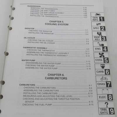 Yamaha YZF-R1K(C) Service Manual Operator Guide LIT-11616-11-25 4XV-28