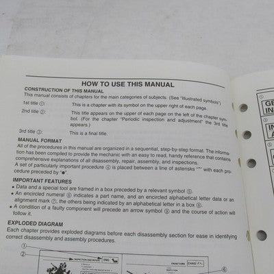 Yamaha YFM80M(C) Badger Supplementary Service Manual LIT-11616-13-28