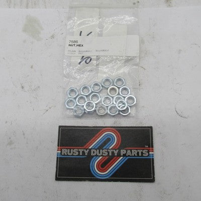 Lot of 20 Harley-Davidson OEM NOS Hex Nuts 7586