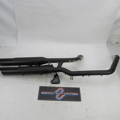 Harley OEM Stock 12-17 Softail Slim Black Exhaust System 64900468 6490