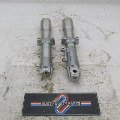 Pair of Harley OEM 00-06 Softail Showa Lower Fork Sliders R45915-00 L4