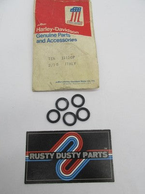 Lot of 5 Harley Davidson NOS Aermacchi Cylinder Head Stud O-Ring 11120