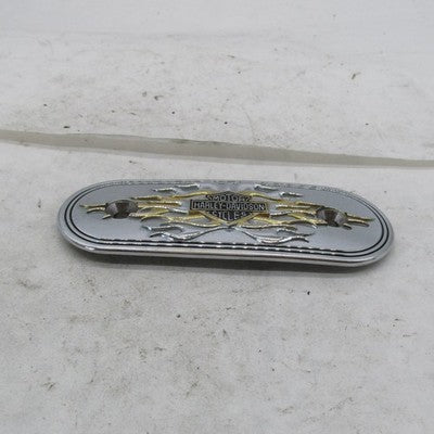 Harley Davidson OEM Transmission End Cover Trim Bar & Shield Gold Flam