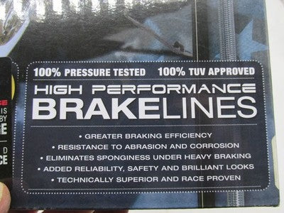Goodridge NOS Harley Touring ABS Brake Line Kit Plus 6" HD82132-C+6 |
