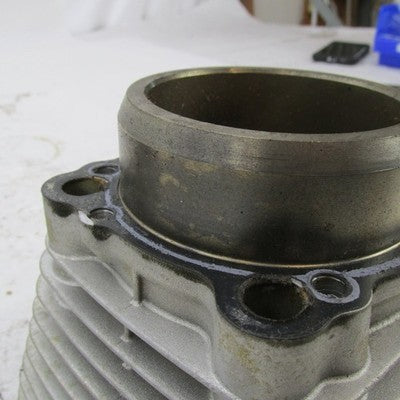 Pair of Harley OEM 86-03 Sportster 883 Cylinder Jugs & Pistons Silver