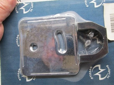 NOS Designs By Novello Motorcycle License Plate Mount Bracket Chrome I