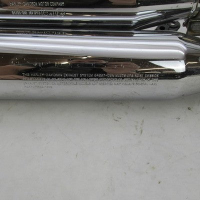 Harley Davidson OEM DYNA FXDF Fat Bob Stock Exhaust System 64705-08B 6
