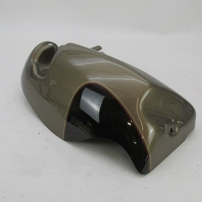 Harley OEM 04-13 Touring Right Lower Fairing Vivid Black Smokey Gold 5