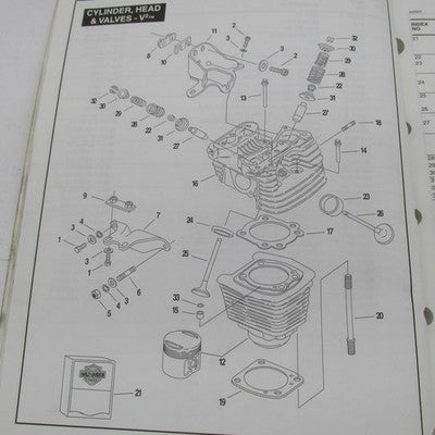 Harley Davidson Official Factory 1998 XLH Models Parts Catalog 99451-9