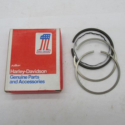 Harley-Davidson OEM NOS 72-85 Ironhead Standard Piston Ring Set 22355-