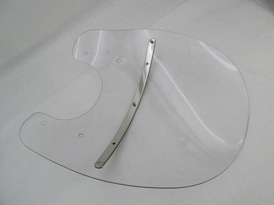 Harley-Davidson Replacement Clear Windshield 10" Headlight 27" x 22"