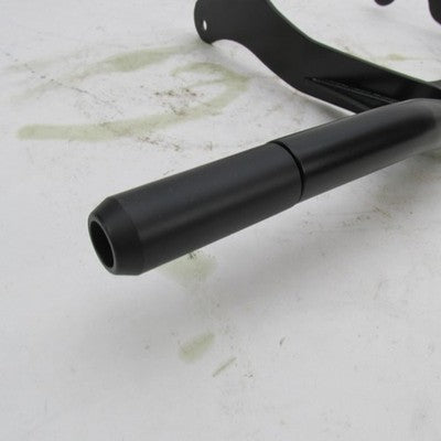 Black Highway Footpeg Front Engine Guard Crash Bar For Harley 14-23 To